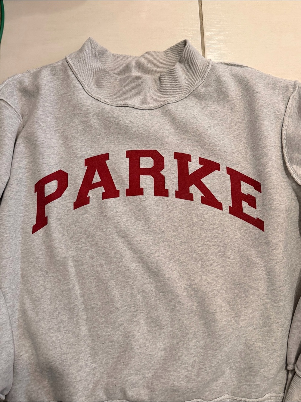 SET X PARKE Reversible Varsity Mockneck - Love